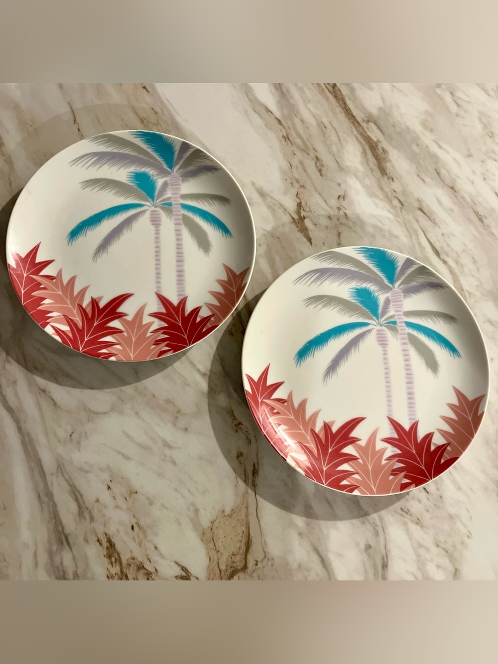 Fitz And Floyd Las Palmas Plates (2)